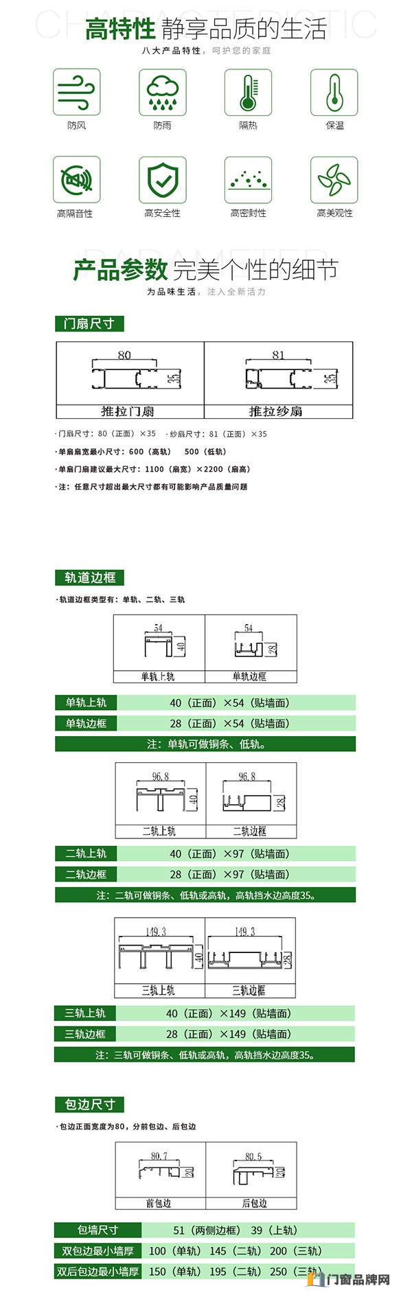 新豪轩V铂金推拉门系列 