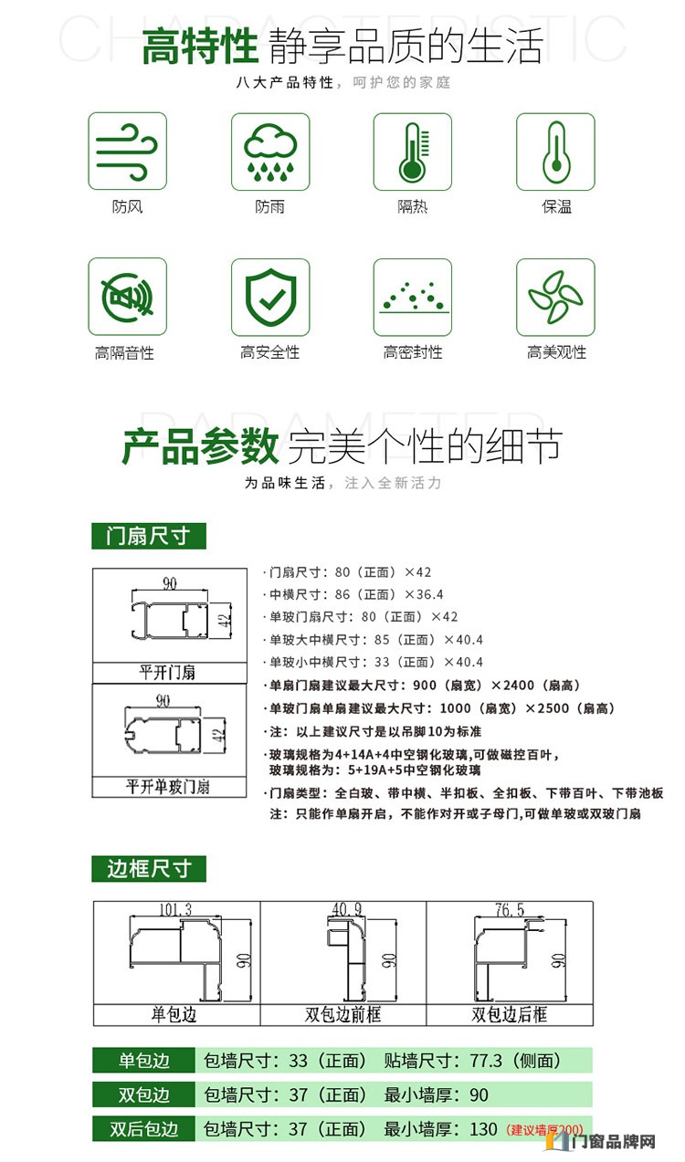 新豪轩室内平开门 V90平开门系列