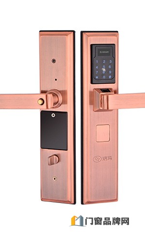 玥玛锁具 家用电子门锁 HM61401 全自动智能锁