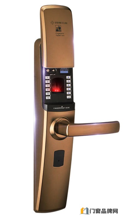 智能指纹锁 电子锁防盗大门 密码锁 户外门锁家用AJ1021B-03