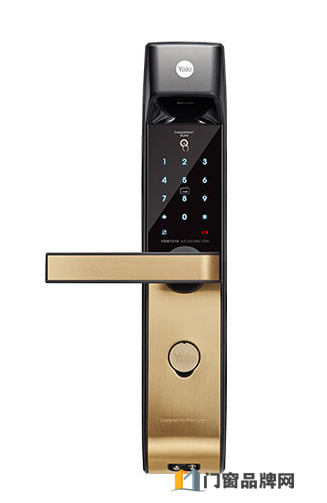 Yale耶鲁指纹锁 家用电子智能锁 电子密码刷卡锁
