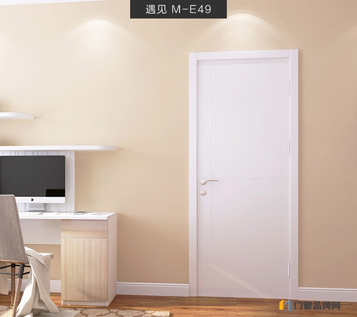 索菲亚木门 现代简约室内门卧室静音木门定做油漆门定制木门M-E49